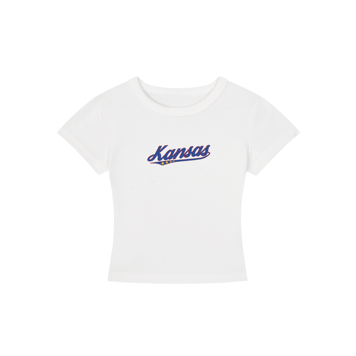 Kansas Stars Cropped Shirt