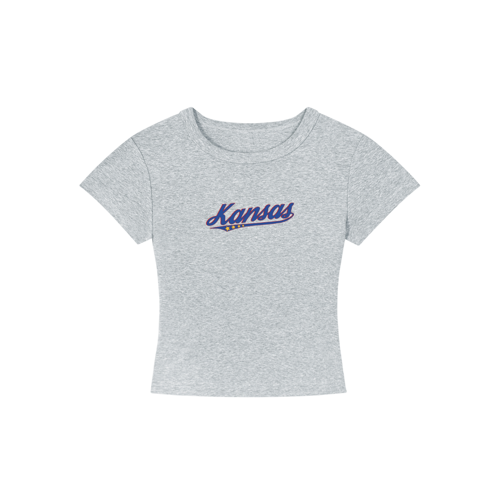 Kansas Stars Cropped Shirt
