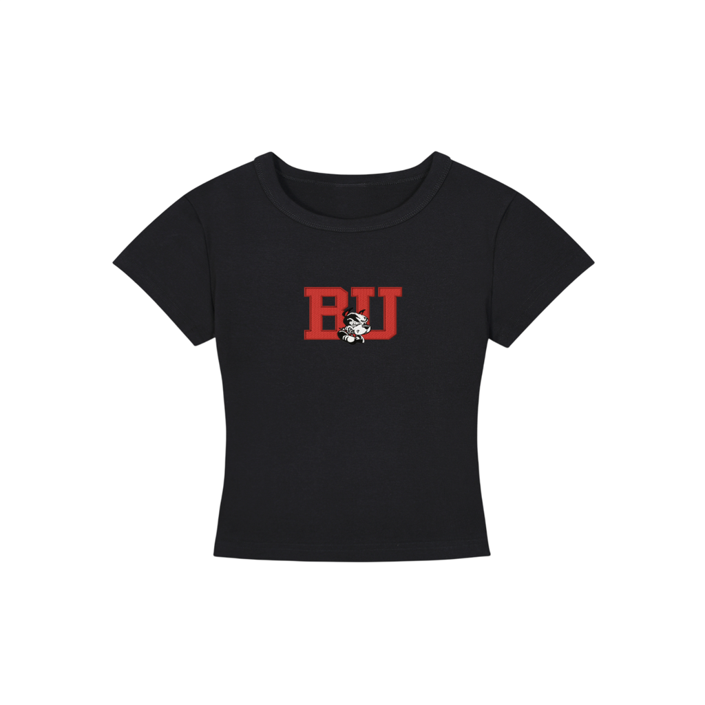 Boston Terrier Cropped Shirt