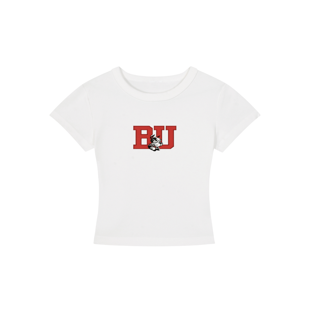 Boston Terrier Cropped Shirt
