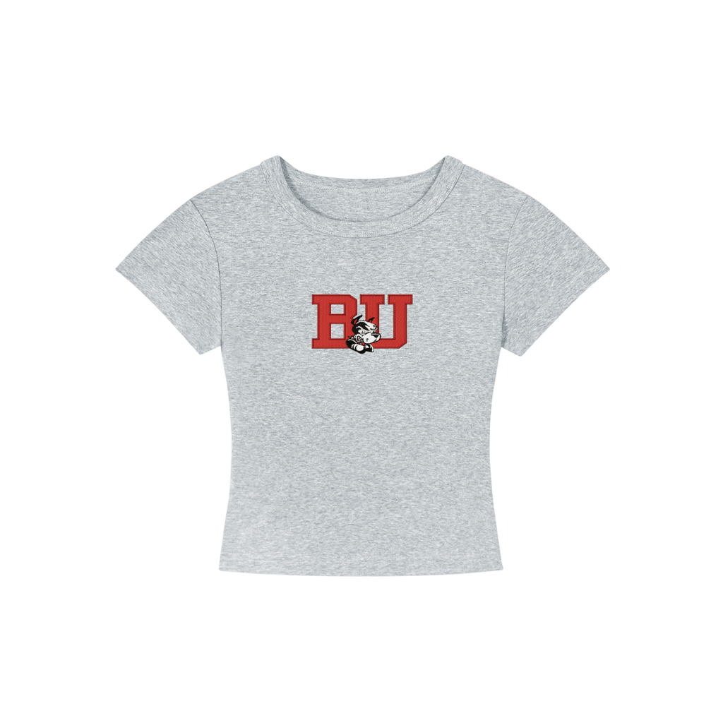 Boston Terrier Cropped Shirt