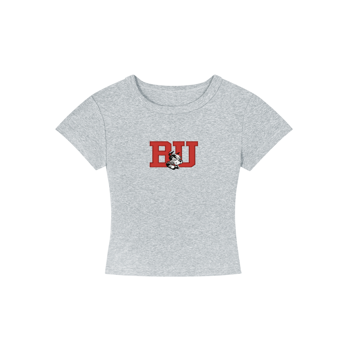 Boston Terrier Cropped Shirt