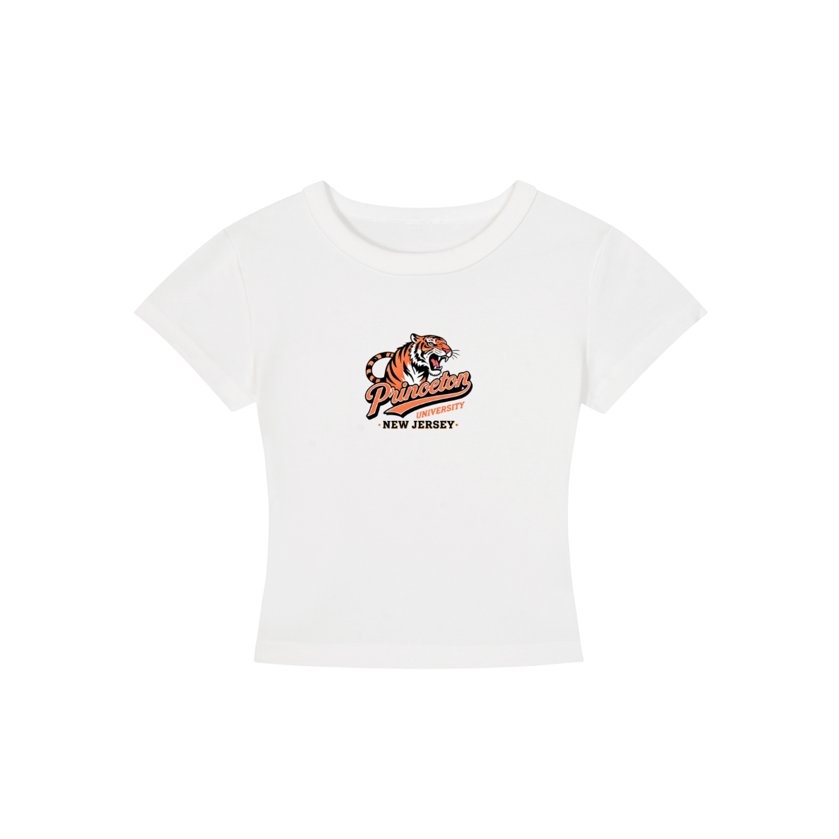 Princeton Tiger Cropped Shirt