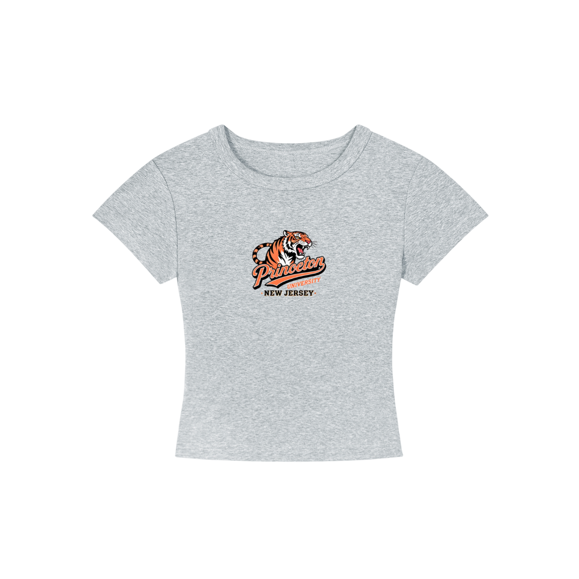 Princeton Tiger Cropped Shirt