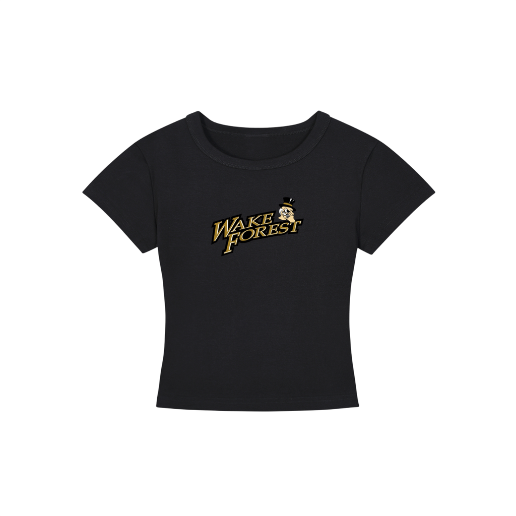 Wake Forest Vintage Cropped Shirt