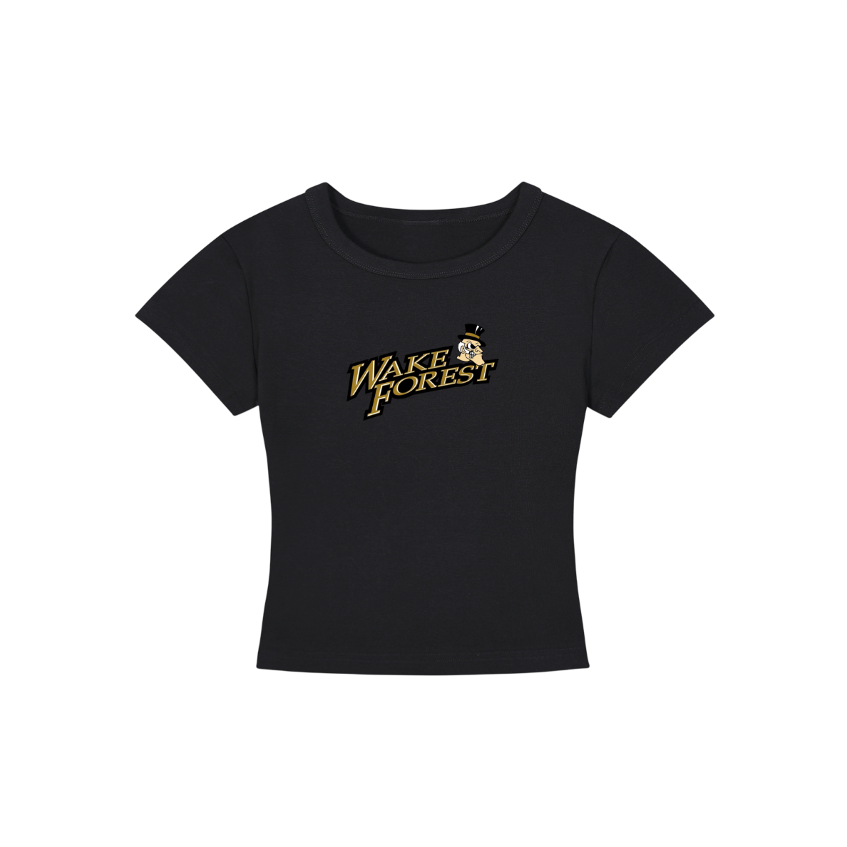 Wake Forest Vintage Cropped Shirt