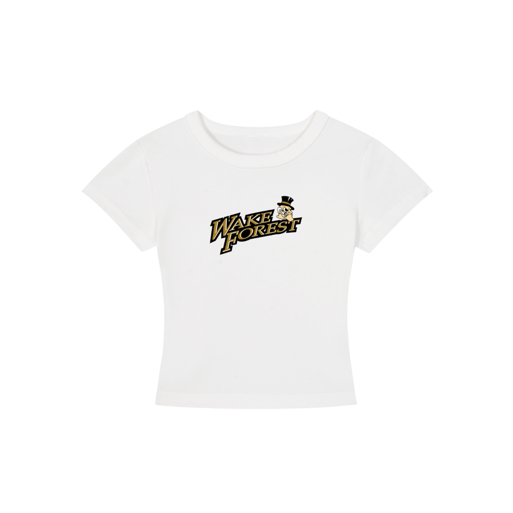 Wake Forest Vintage Cropped Shirt
