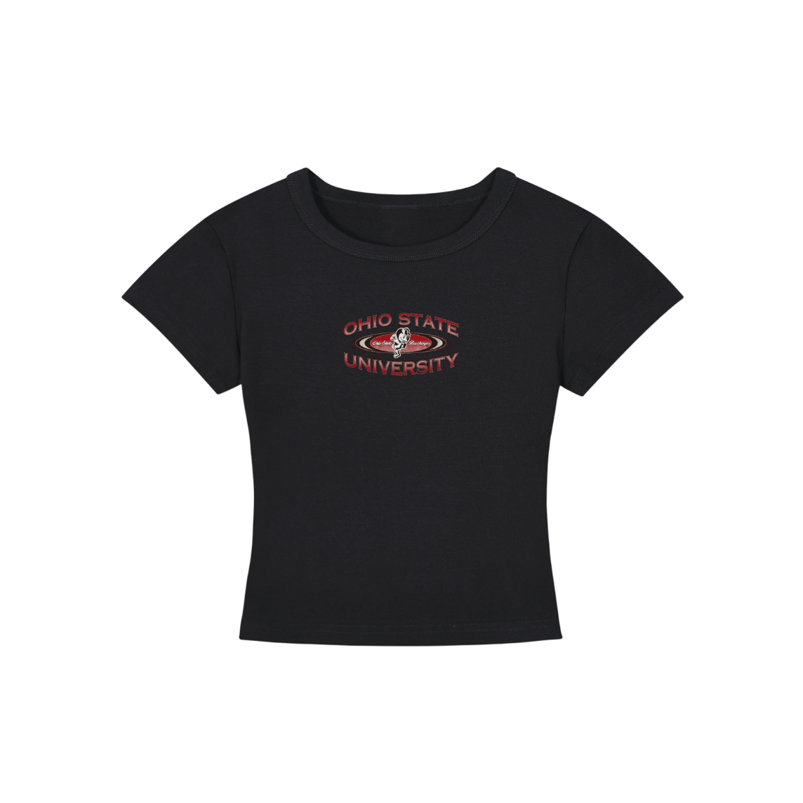 Ohio State Vintage Logo Cropped Shirt