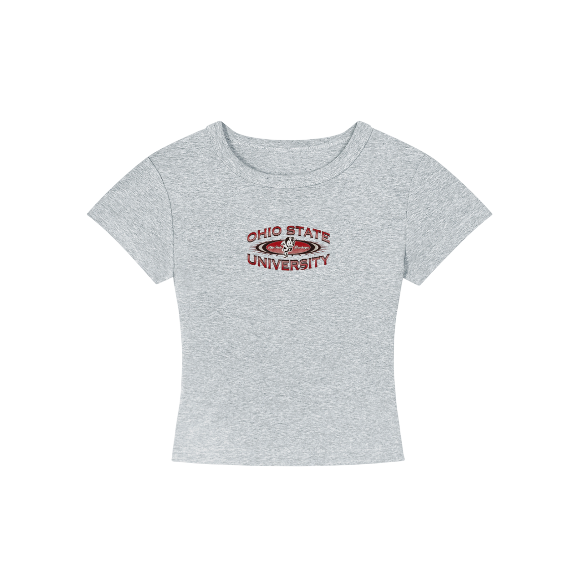 Ohio State Vintage Logo Cropped Shirt
