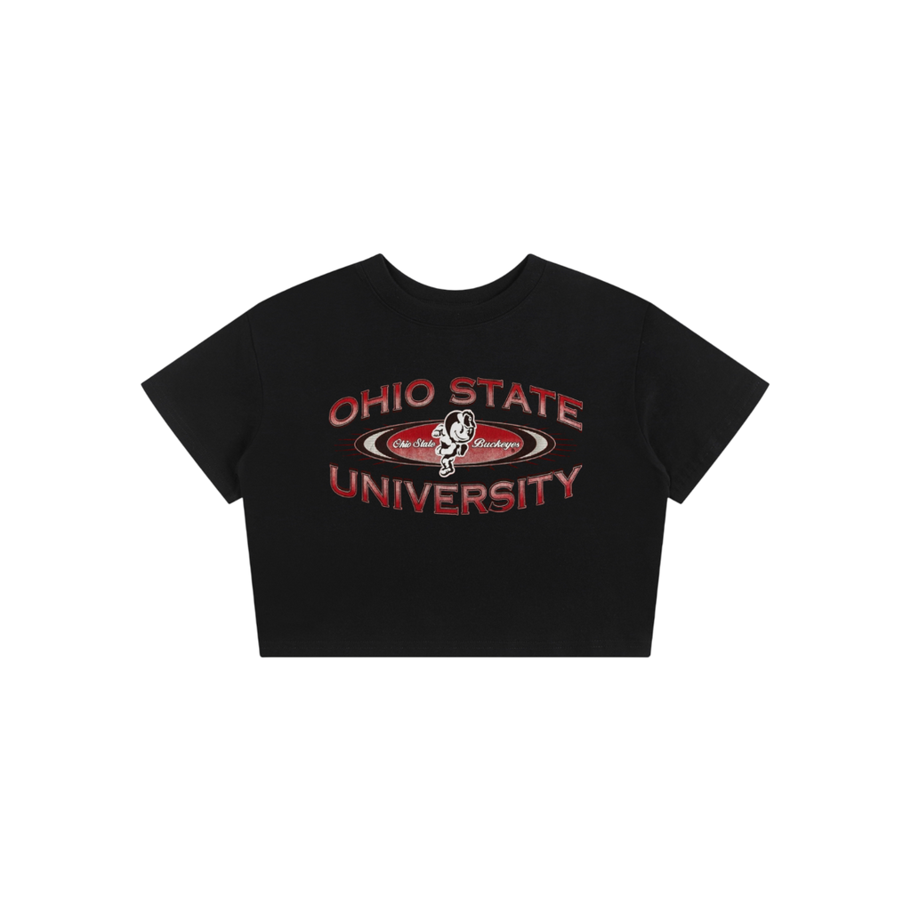 Ohio State Vintage Logo Baby Tee
