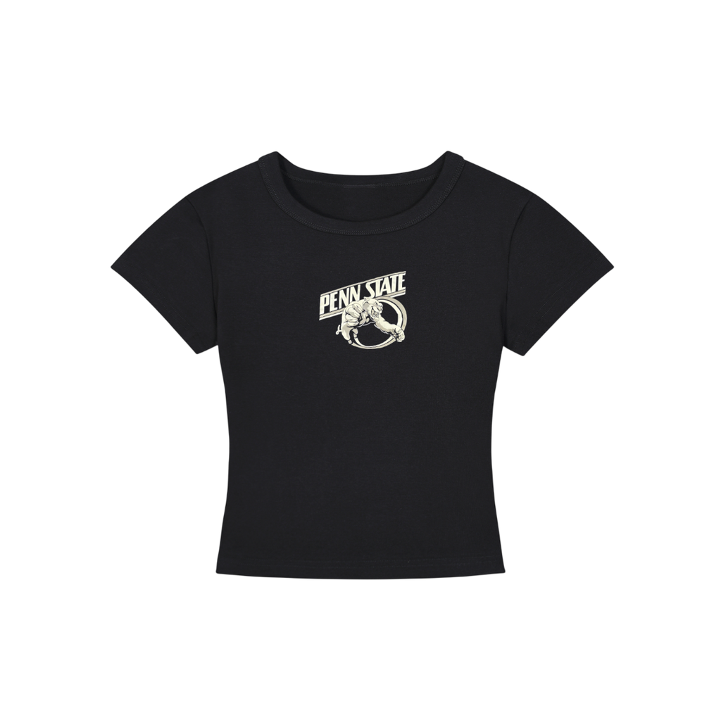Penn State Lion Cropped Shirt