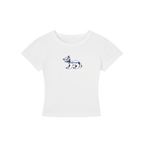 Penn State Vintage Logo Cropped Shirt