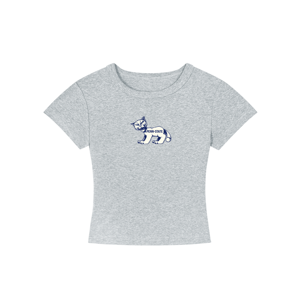 Penn State Vintage Logo Cropped Shirt