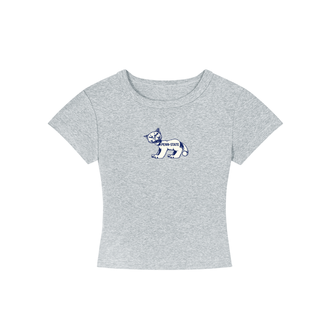 Penn State Vintage Logo Cropped Shirt