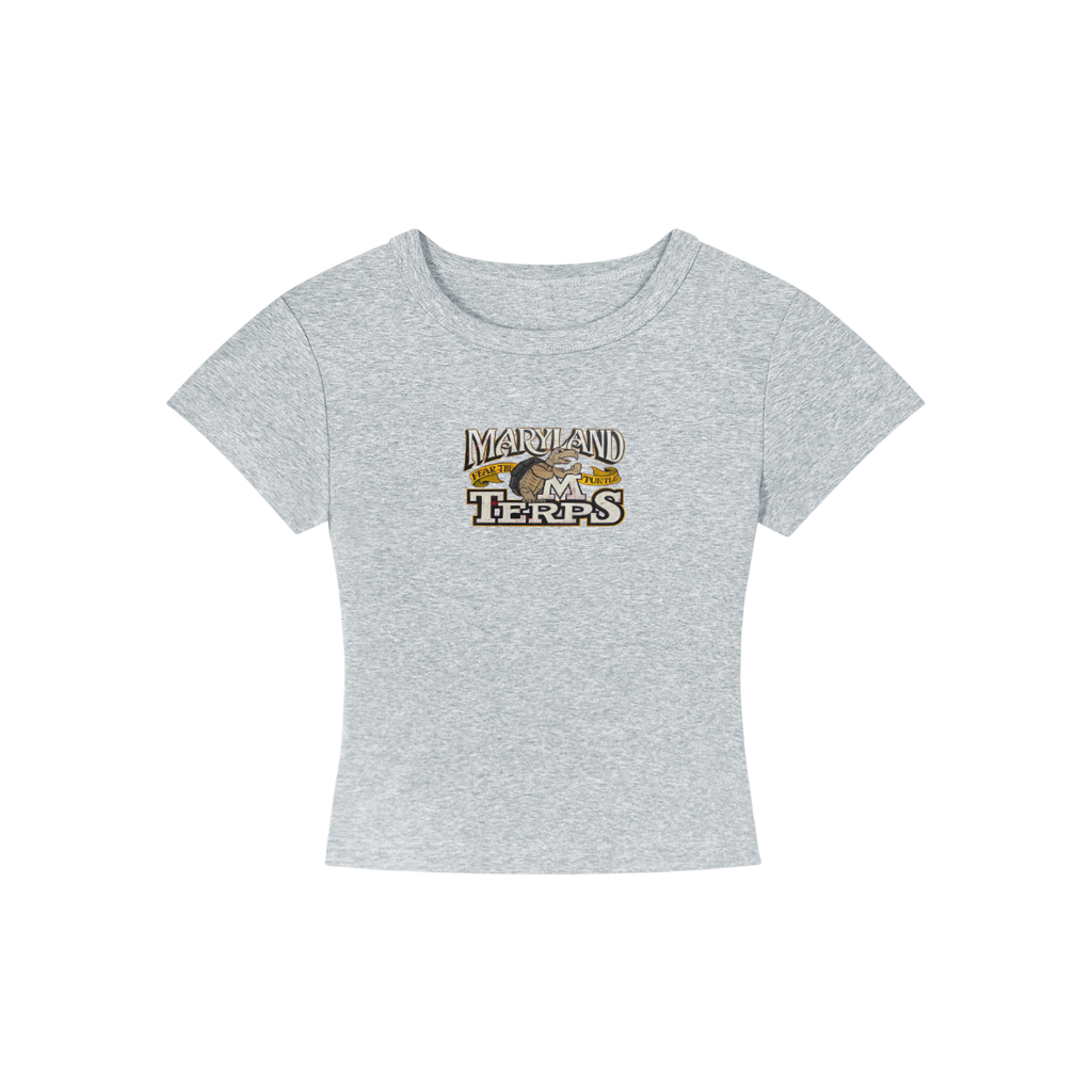 Maryland Vintage Logo Cropped Shirt