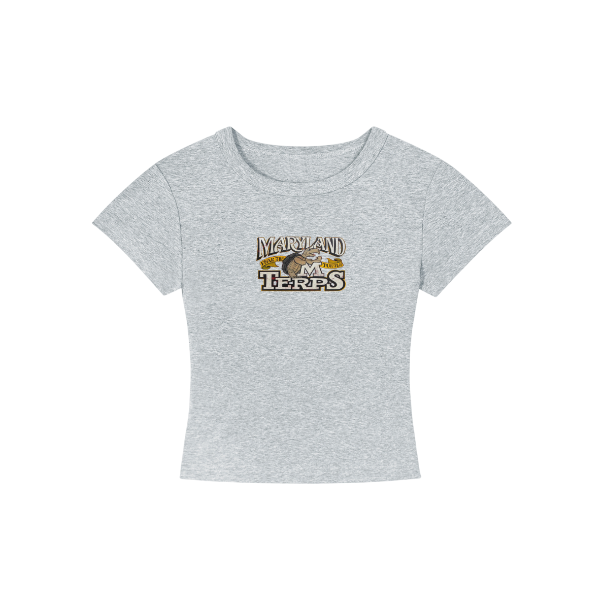 Maryland Vintage Logo Cropped Shirt