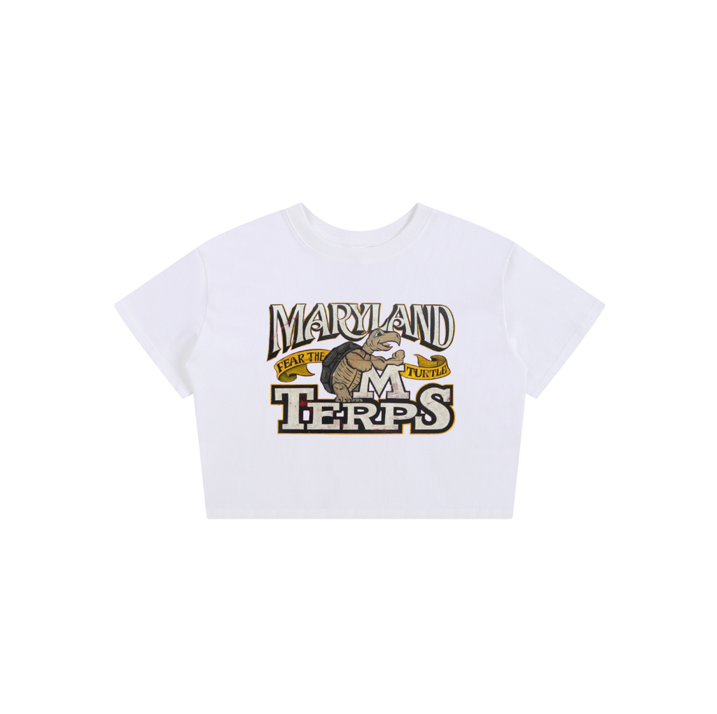 Maryland Vintage Logo Baby Tee