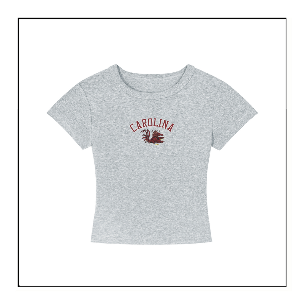 South Carolina Gamecock Cropped Shirt