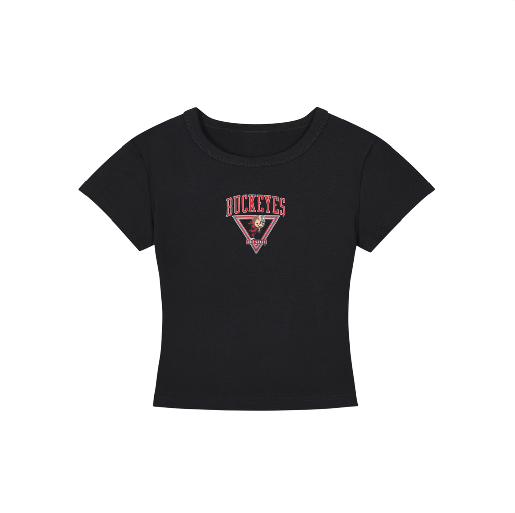 Ohio State Buckeyes Cropped Shirt