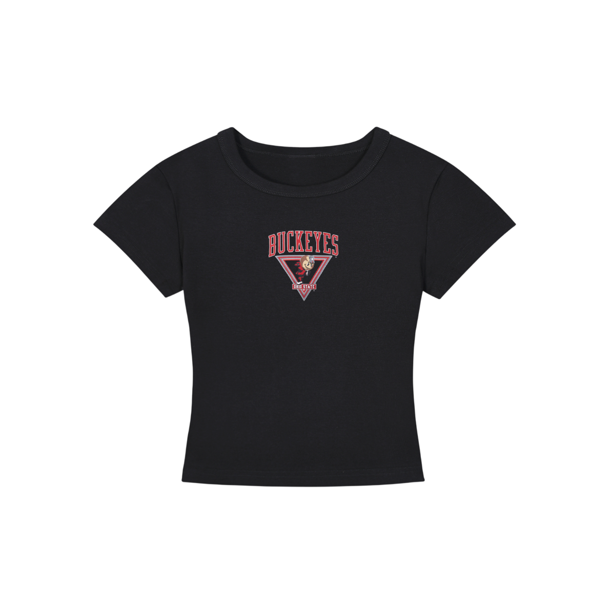 Ohio State Buckeyes Cropped Shirt