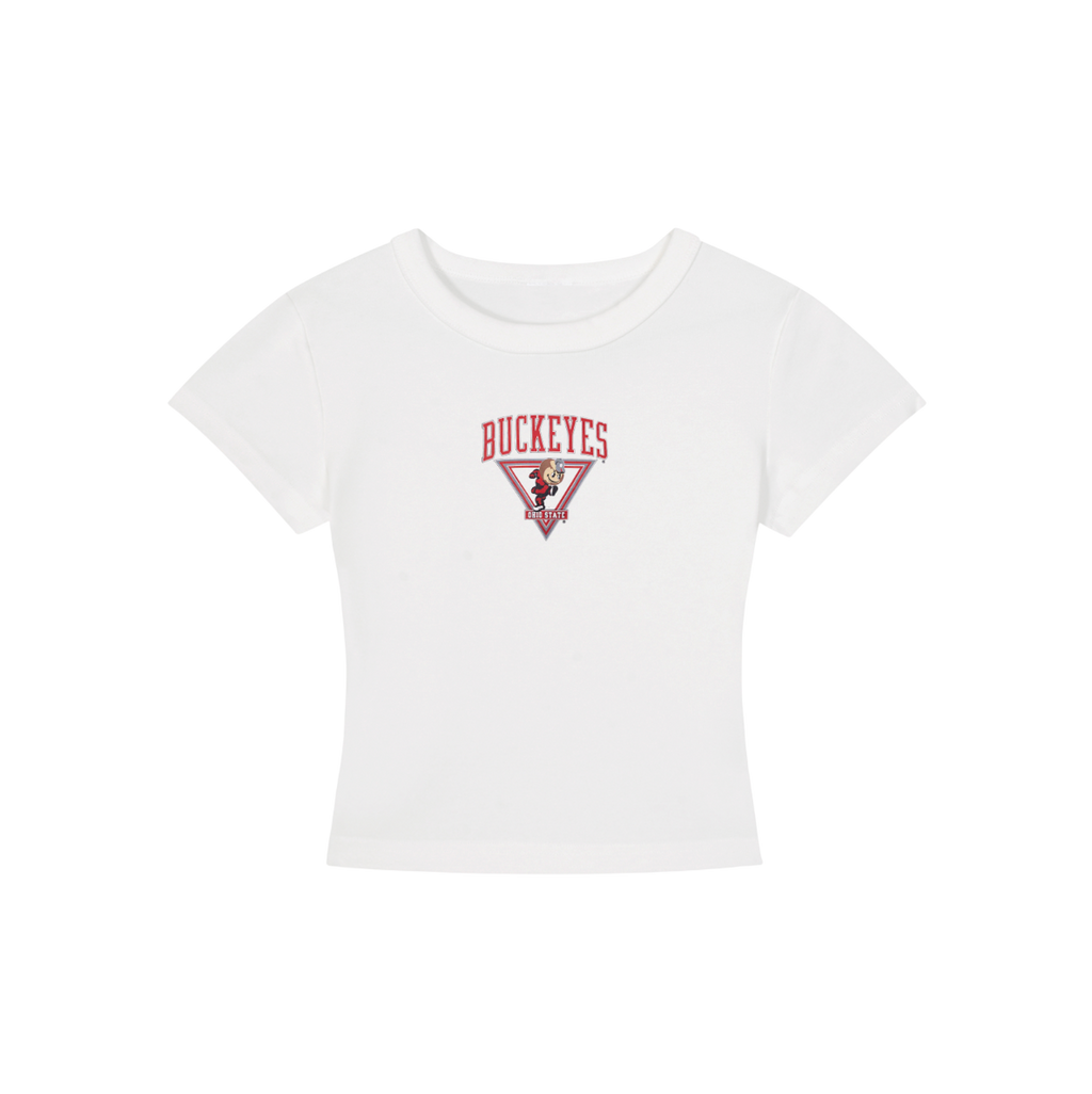 Ohio State Buckeyes Cropped Shirt