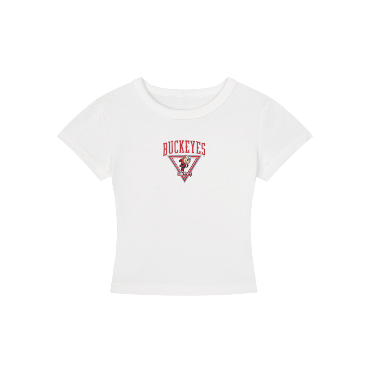 Ohio State Buckeyes Cropped Shirt