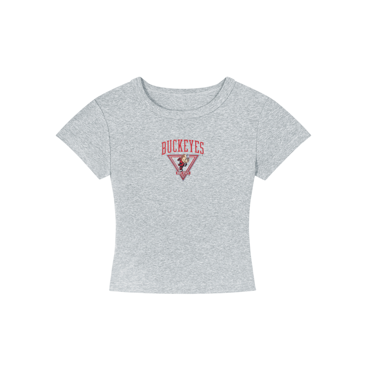 Ohio State Buckeyes Cropped Shirt