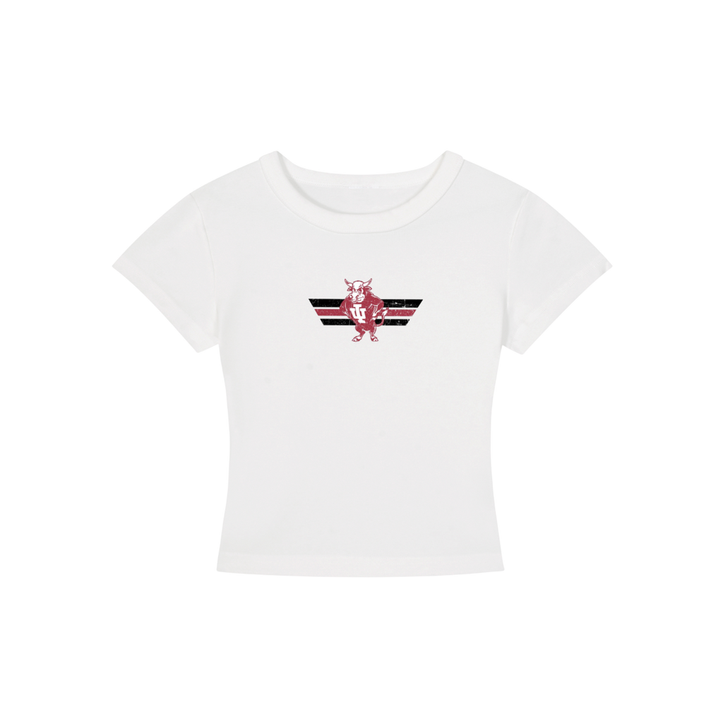 Indiana Mascot Cropped Shirt