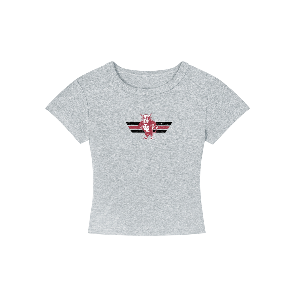 Indiana Mascot Cropped Shirt