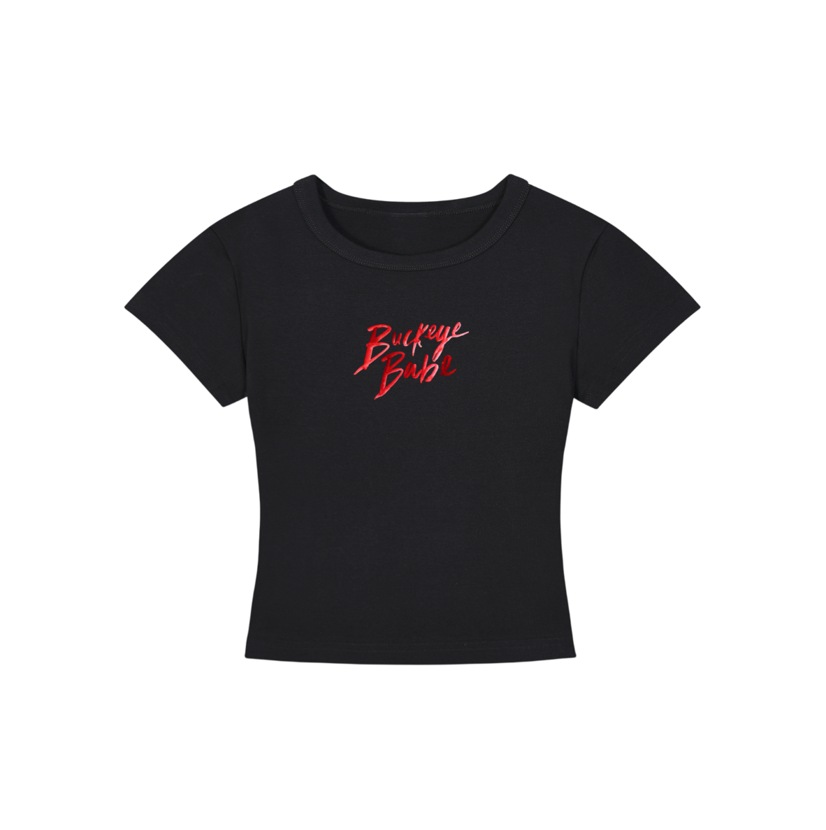 Ohio State Babe Cropped Shirt