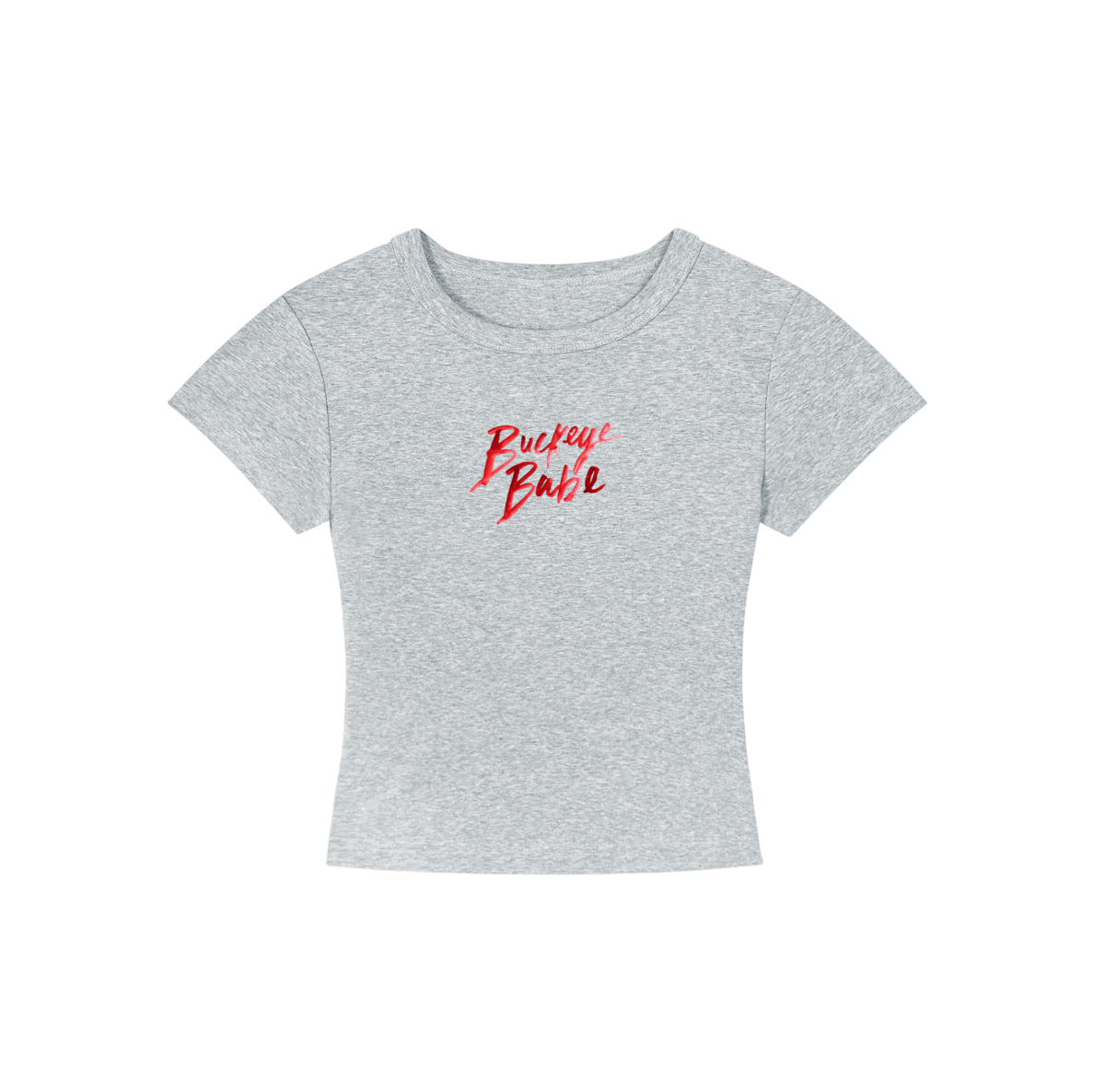 Ohio State Babe Cropped Shirt