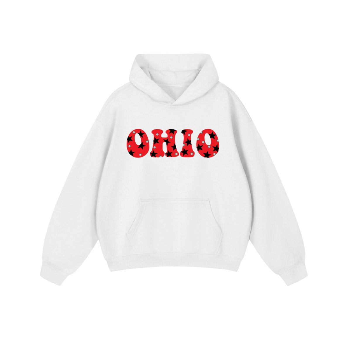 Ohio State Polkda Dots Hoodie