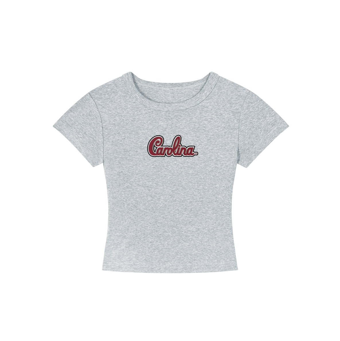 South Carolina Cursive Cropped Shirt