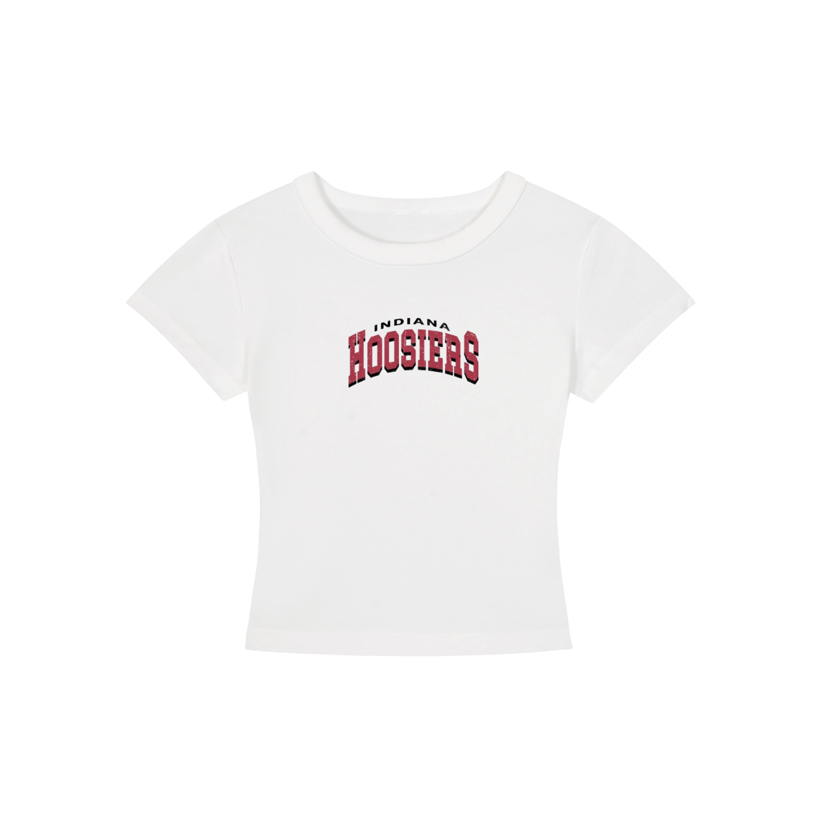 Indiana Vintage Logo Cropped Shirt