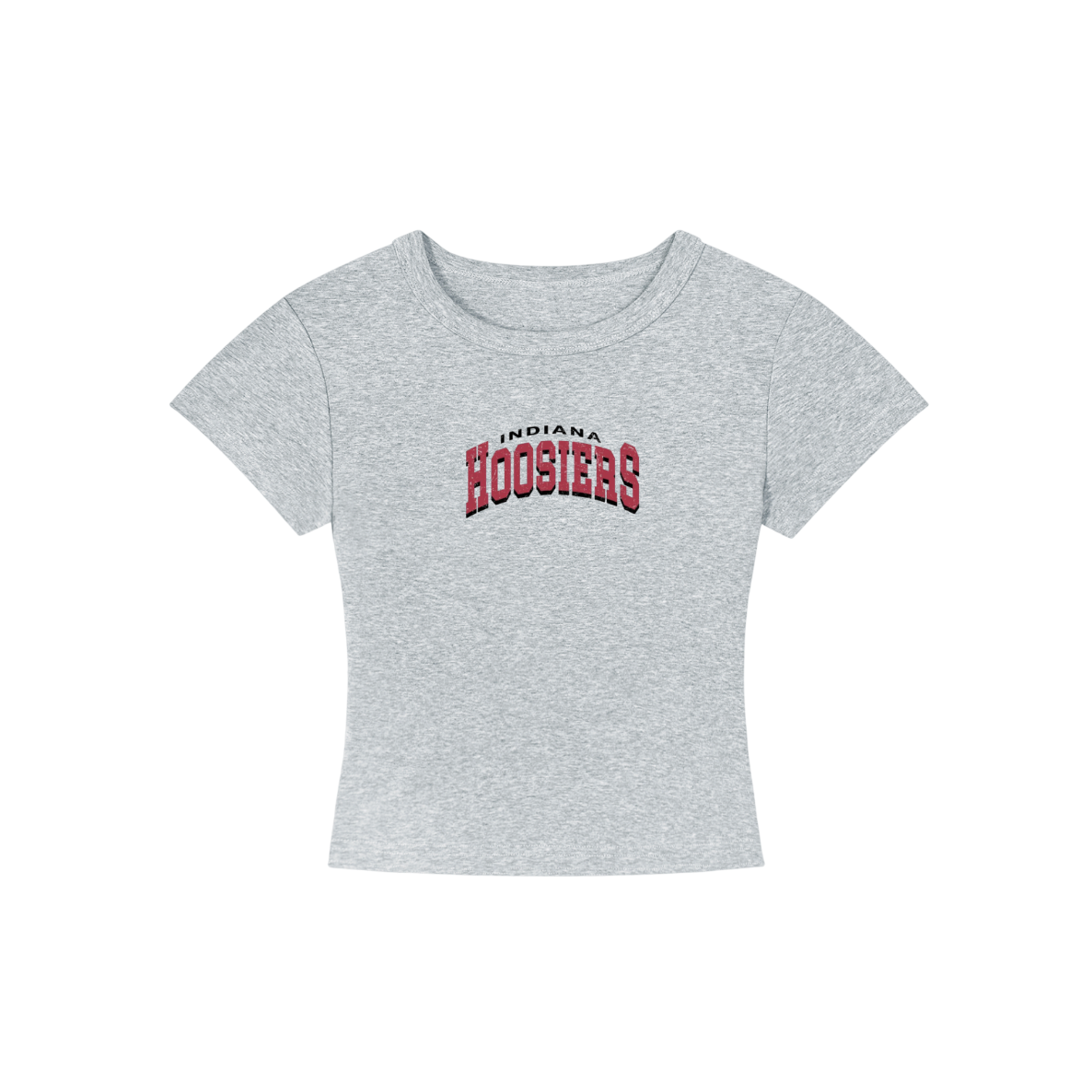 Indiana Vintage Logo Cropped Shirt