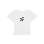 Florida Cartoon Cropped Shirt