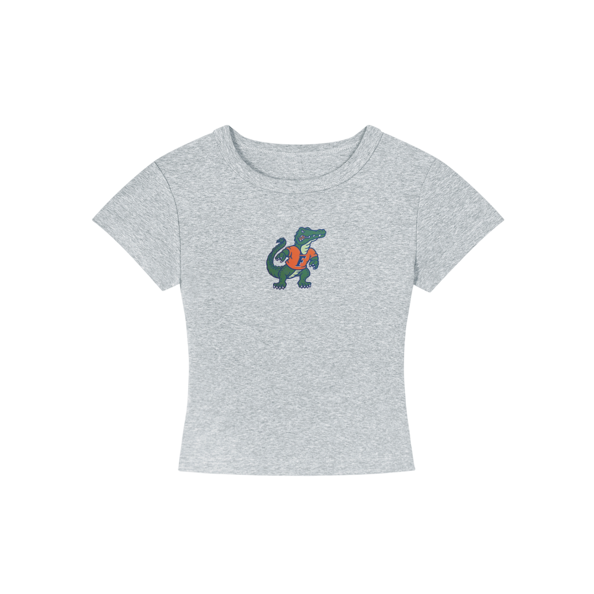 Florida Cartoon Cropped Shirt