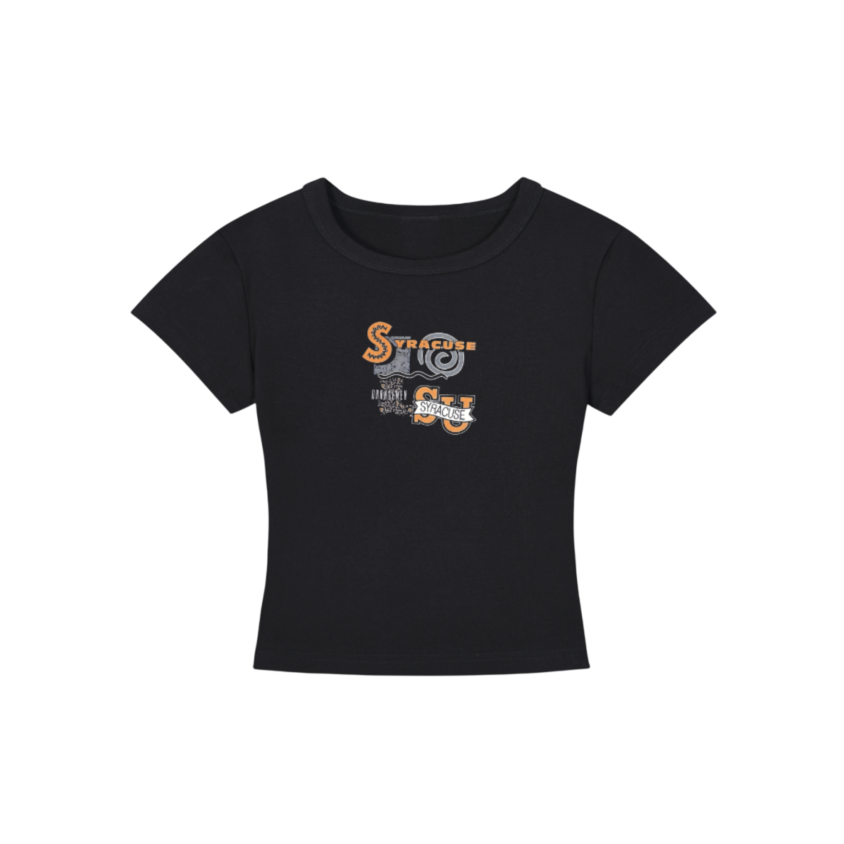 Syracuse Orangemen Cropped Shirt
