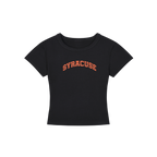 Syracuse Dots Cropped Shirt