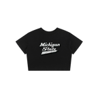 Michigan State Vintage Baby Tee