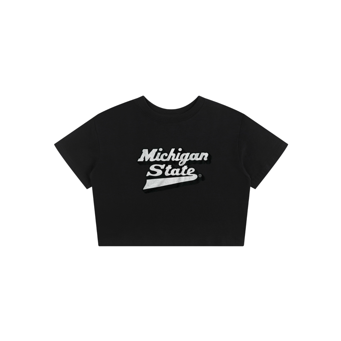 Michigan State Vintage Baby Tee