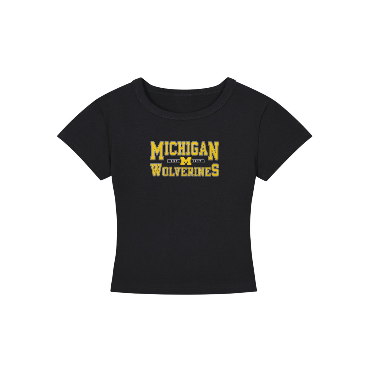Michigan Vintage Cropped Shirt