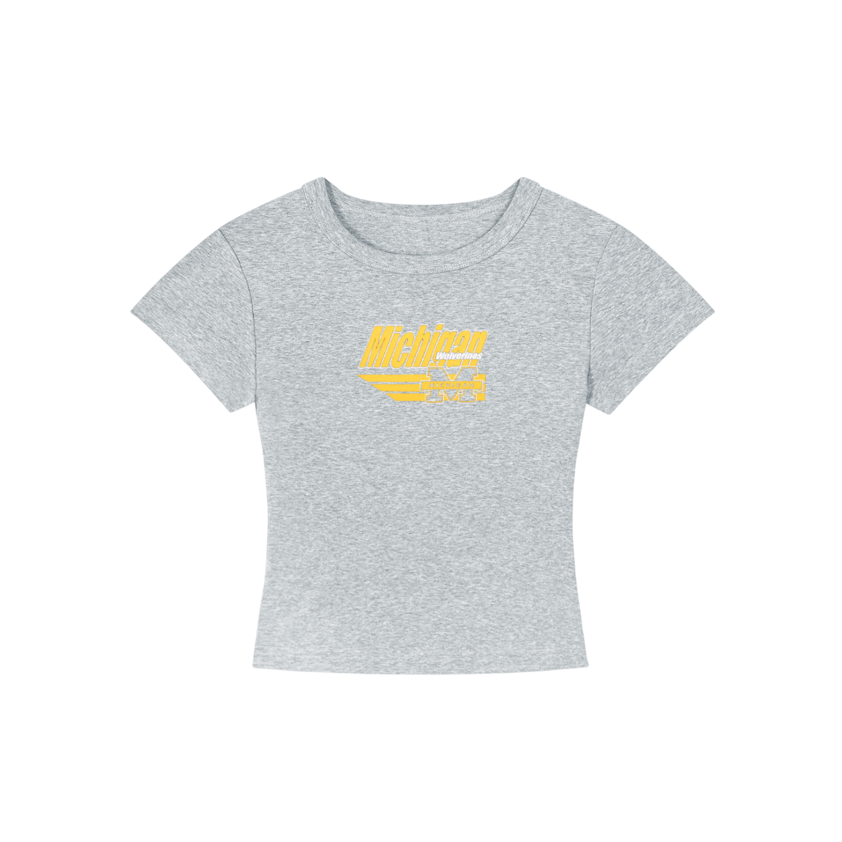 Michigan Wolverines Cropped Shirt